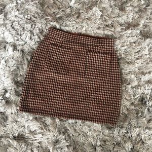 Houndstooth Skirt